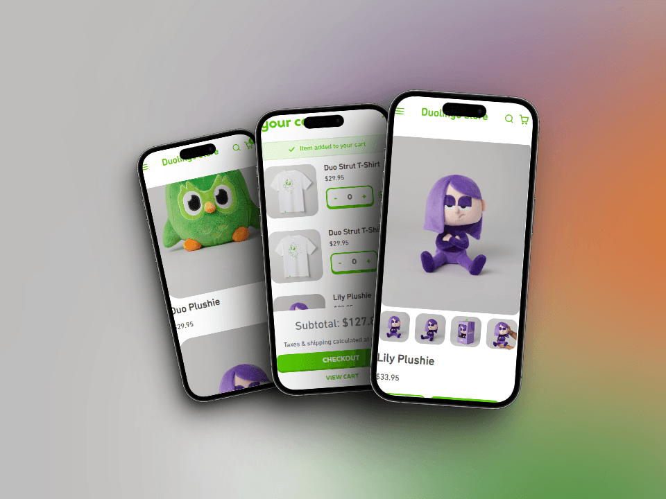 Cover Image for duolingo store